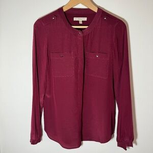 Banana Republic Heritage Silk Blouse Size 4